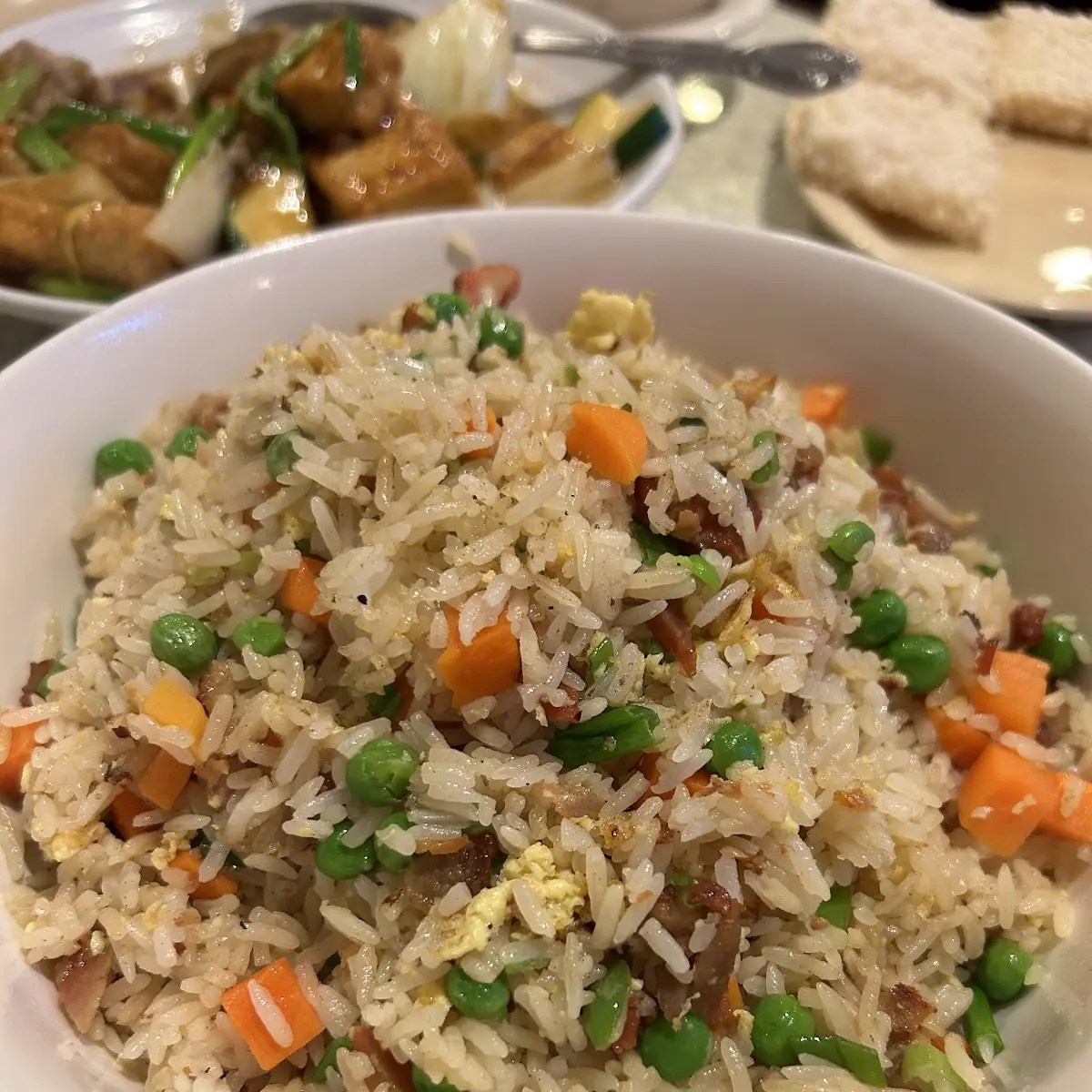 叉烧炒饭 bbq pork fried rice